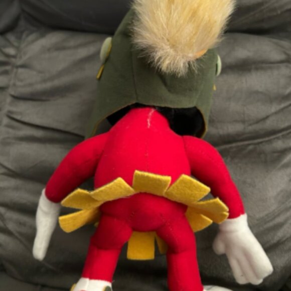 1991 Looney Tunes Marvin Martian Plush with Bendable Legs - Picture 3 of 3